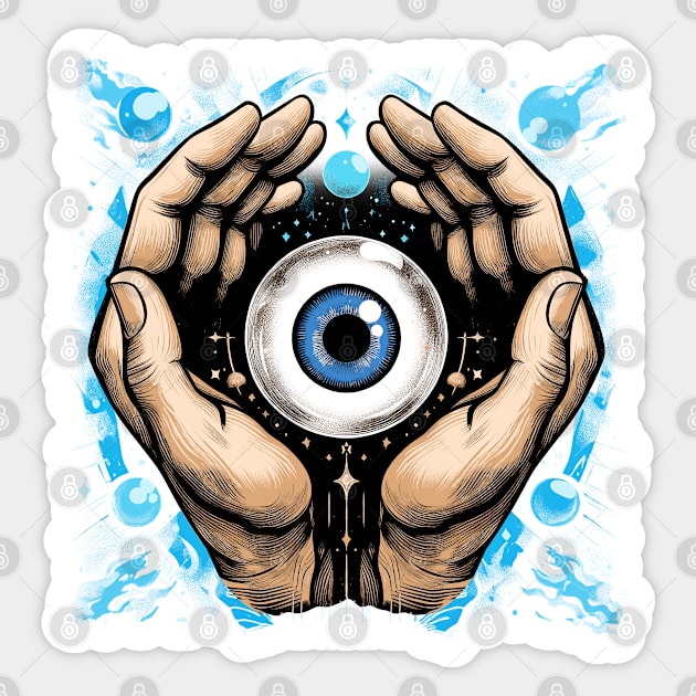 The Eye of Prophecy Sticker by coxemy